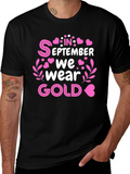 September Gold Awareness T-Shirt