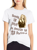 Beauty is Power Graphic Tee