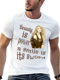 Beauty is Power Graphic Tee