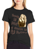 Beauty is Power Graphic Tee