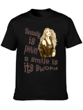 Beauty is Power Graphic Tee