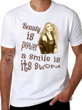 Beauty is Power Graphic Tee