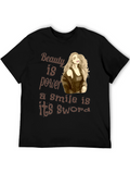 Beauty is Power Graphic Tee