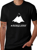 Bergliebe Mountain T-Shirt - Black