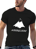 Bergliebe Mountain T-Shirt - Black