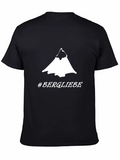 Bergliebe Mountain T-Shirt - Black