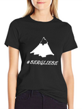 Bergliebe Mountain T-Shirt - Black