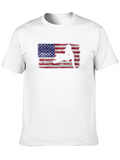 American Flag Trucker T-Shirt