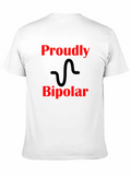 Proudly Bipolar Graphic Tee - Black