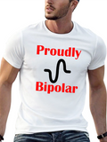 Proudly Bipolar Graphic Tee - Black