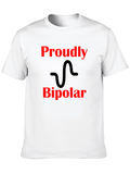 Proudly Bipolar Graphic Tee - Black