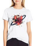 Cosmic Bulldog Graphic T-Shirt