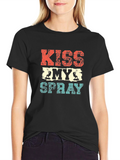 Kiss My Spray Kiteboarding Graphic Tee