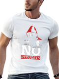 No Requests DJ Graphic T-Shirt - Black