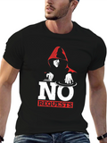 No Requests DJ Graphic T-Shirt - Black