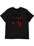 I HATE PEOPLE Graphic Tee - Black