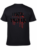 I HATE PEOPLE Graphic Tee - Black