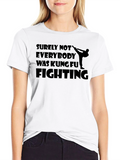 Kung Fu Fighting Graphic T-Shirt