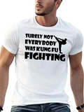 Kung Fu Fighting Graphic T-Shirt