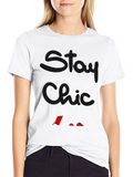 Stay Chic Black T-Shirt