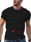 Stay Chic Black T-Shirt
