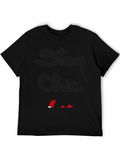 Stay Chic Black T-Shirt