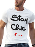 Stay Chic Black T-Shirt
