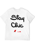 Stay Chic Black T-Shirt