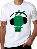 Green Rabbit DJ Graphic Tee