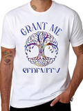 Grant Me Serenity Tree Graphic T-Shirt