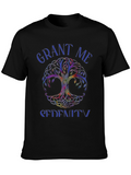 Grant Me Serenity Tree Graphic T-Shirt