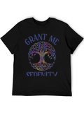 Grant Me Serenity Tree Graphic T-Shirt