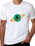 Cycling Planet T-Shirt - Ride the Universe!