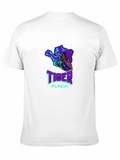 Tiger Punch Graphic Black T-Shirt