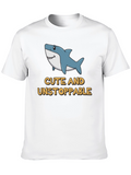 Cute Shark Graphic Tee - Unstoppable Style