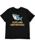 Cute Shark Graphic Tee - Unstoppable Style