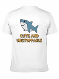 Cute Shark Graphic Tee - Unstoppable Style