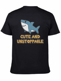 Cute Shark Graphic Tee - Unstoppable Style