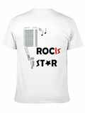 Rock Star Graphic Tee - Black