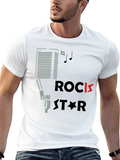 Rock Star Graphic Tee - Black