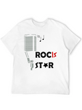 Rock Star Graphic Tee - Black