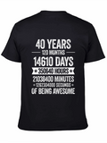 40 Years of Being Awesome T-Shirt