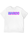 Maroc Graphic Tee - Neon Style
