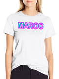 Maroc Graphic Tee - Neon Style