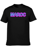 Maroc Graphic Tee - Neon Style