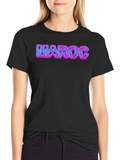 Maroc Graphic Tee - Neon Style
