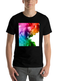 Rainbow Clouds Classic Cotton Tee – Unisex Comfort For Any Season