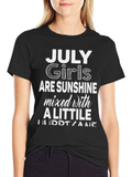 July Girls Sunshine & Little Hood T-Shirt
