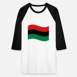 Red, Black & Green Flag