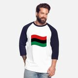 Red, Black & Green Flag